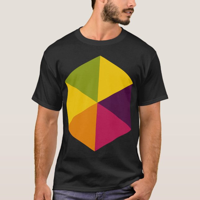 Camiseta Color Hexagon 01 (Anverso)