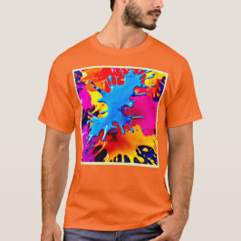Camiseta Color intenso Splash Art