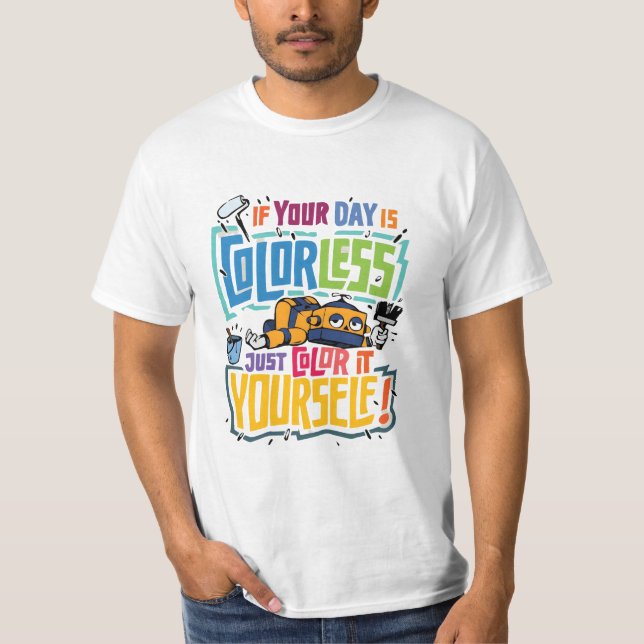 Camiseta Color It Yourself (Anverso)