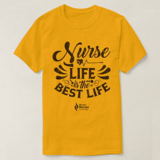 Camiseta color luz de la enfermera