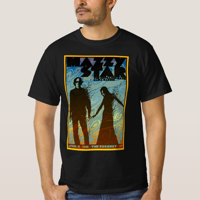 Camiseta color mágico de pintura de estrella (Anverso)