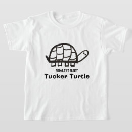 Camiseta "Color-Me" de Brimley Buddy Kid T ~ Tucker Turtle
