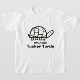 Camiseta "Color-Me" de Brimley Buddy Kid T ~ Tucker Turtle
