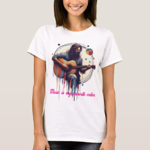 Camiseta Color Me Music