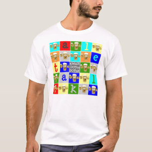 Camiseta color multi t del URL del aletalk