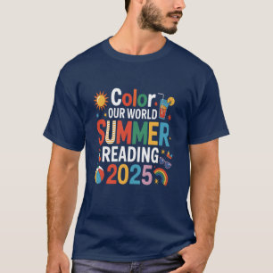 Camiseta Color Nuestro Mundo Verano 2025 Creatividad de lec