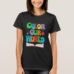 Camiseta Color Nuestro Mundo Verano Leer 2025 Creatividad E