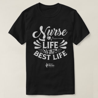 Camiseta color oscuro de la enfermera Life