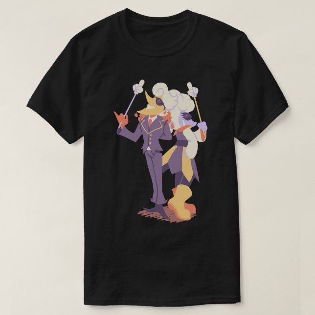 Camiseta color pastel deltarune (Diseño del anverso)