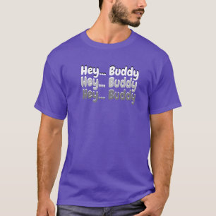 Camiseta color púrpura para uso masculino y femeni