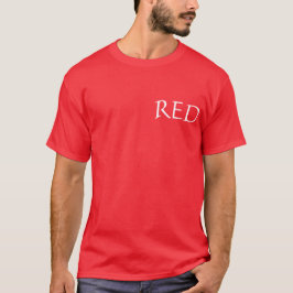 Camiseta Color rojo