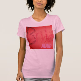CAMISETA COLOR ROJO DE BRIDESMAID ROJO