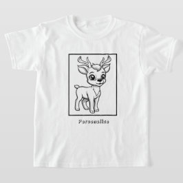 Camiseta Color Rudolf Reindeer Personalizado