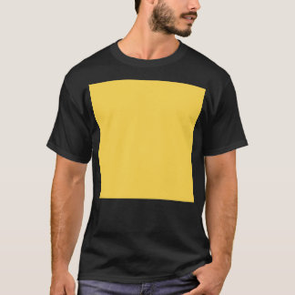 Camiseta Color sólido amarillo tropical