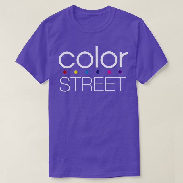 Camiseta Color Street (Diseño del anverso)