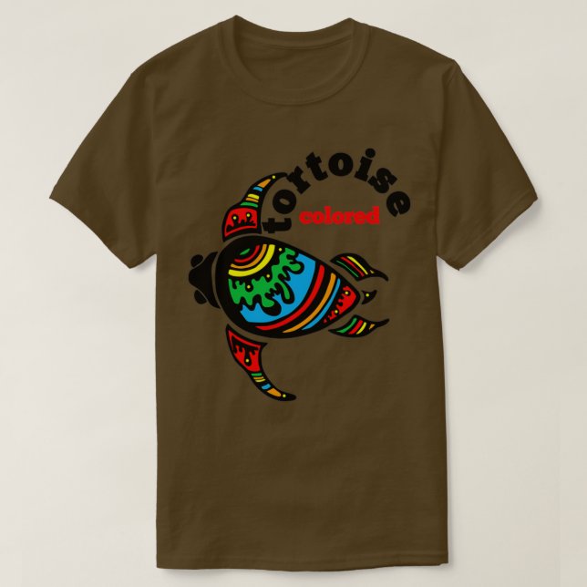 Camiseta Color tortoise (Diseño del anverso)
