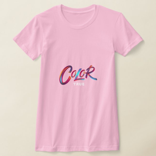 Camiseta Color Verdadero (Distribución)