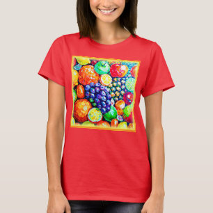 Camiseta Color vibrante de las frutas. ¡Hazte con una en Za