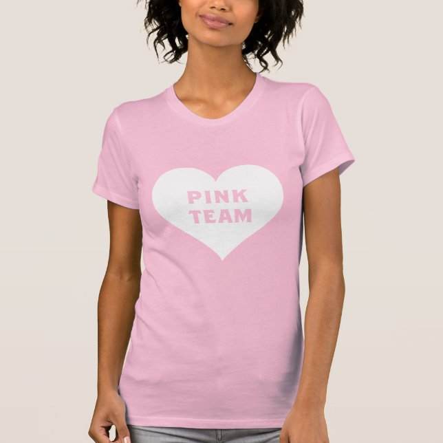 Camiseta Color War Pink Team Shirt (Anverso)