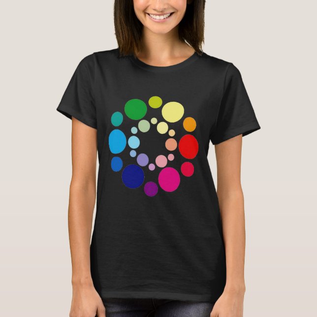 Camiseta Color Wheel T Shirt (Anverso)