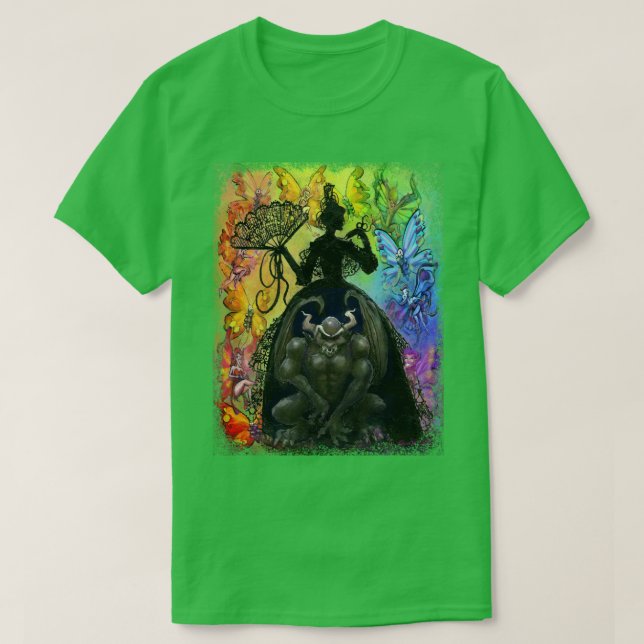 Camiseta Color y oscuridad (Diseño del anverso)