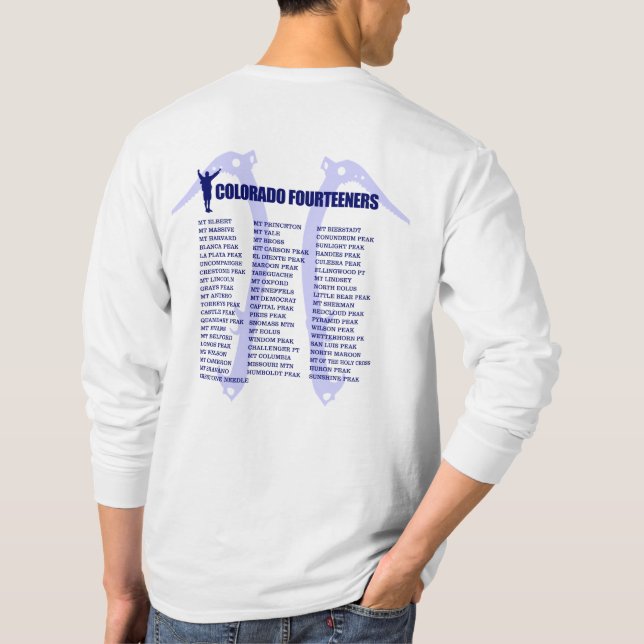 Camiseta Colorado 14ers (Reverso)