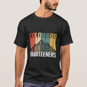 Camiseta Colorado 14Ers Paseadores Retro Vintage Gi