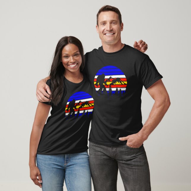 Camiseta Colorado Bigfoot Sasquatch (Unisexo)