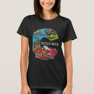 Camiseta Colorado Colorful Breckenridge Montañas Senderismo
