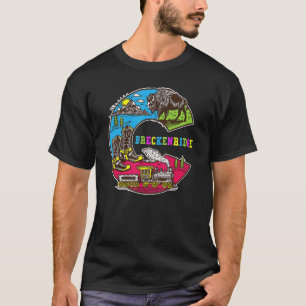 Camiseta Colorado Colorful Breckenridge Montañas Senderismo