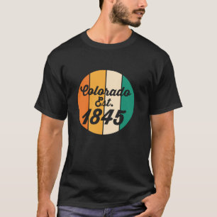 Camiseta Colorado est 1845 Estados Unidos América