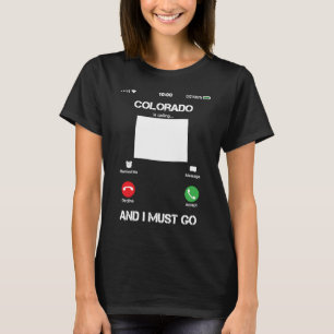 Camiseta Colorado está llamando y tengo que ser divertida