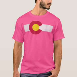 Camiseta Colorado Flag Shirt State Flag Colorado C Vintage