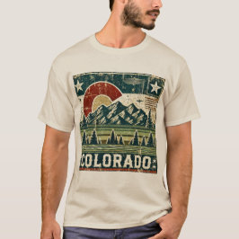 Camiseta Colorado Grunge en problemas