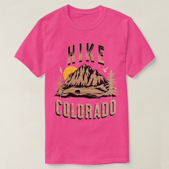Camiseta Colorado Hiking (Diseño del anverso)
