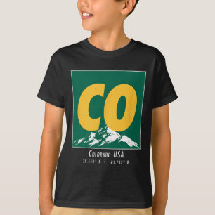 Camiseta Colorado Hiking And Skiing Co Deportes de montaña