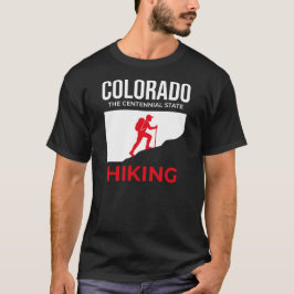 Camiseta Colorado Hiking – The Centennial State Adventure