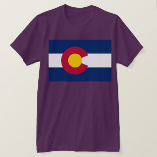 Camiseta Colorado: La bandera del estado centenario de EE.
