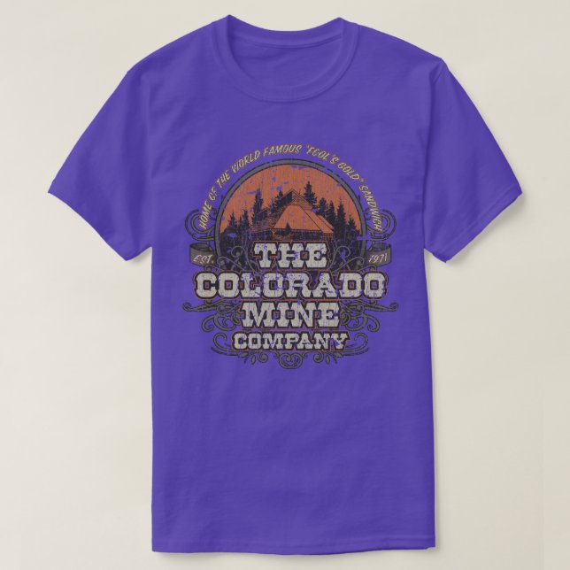 Camiseta Colorado Mine Company (Diseño del anverso)