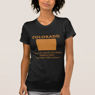 Camiseta Colorado: no se puede escribir 'Colorado' sin 'Rad