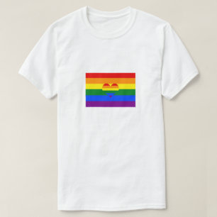 Camiseta Colorado Orgullo Gay Bandera Arcoiris Diseño GLBTQ