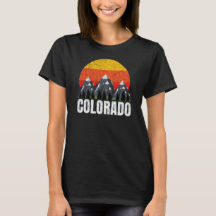 Camiseta Colorado Retro Sunset T-Shirt