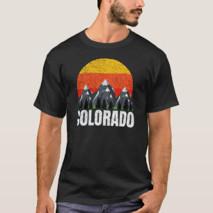 Camiseta Colorado Retro Sunset T-Shirt