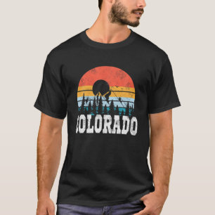 Camiseta Colorado Retro Vintage Nature Hiking Spo