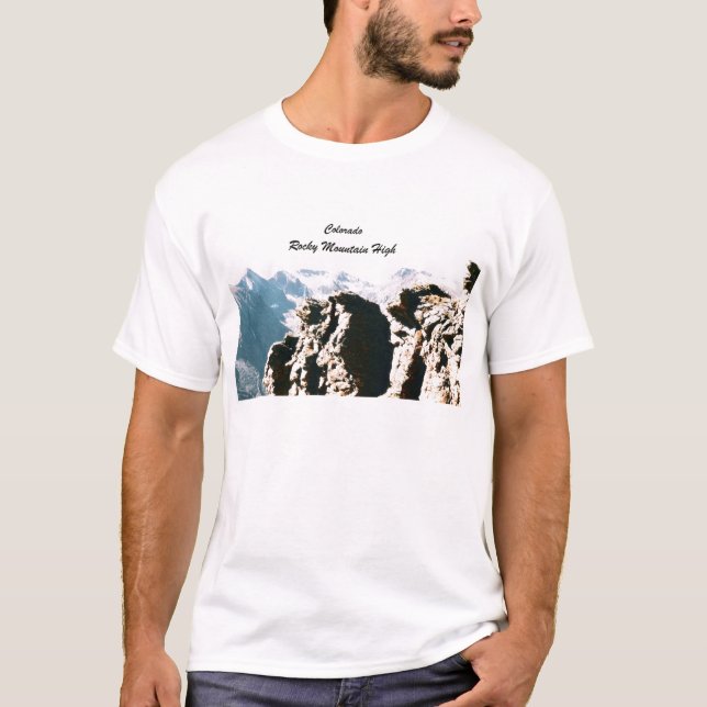 Camiseta Colorado Rocky Mountain High (Anverso)