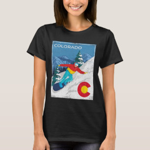Camiseta Colorado - Snowboarder Snowboard Snowboarder
