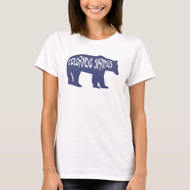 Camiseta Colorado Springs Bear (Anverso)