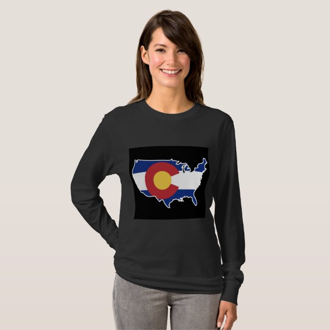 Camiseta Colorado USA (Anverso completo)