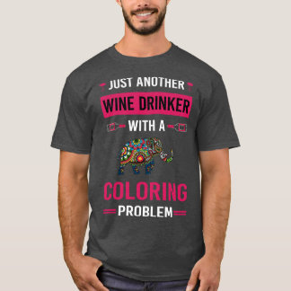 Camiseta Colorante de bebedores de vino