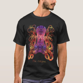Camiseta Colorante Naranja púrpura de pulpo
